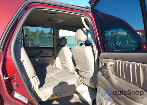 2006 Toyota Sequoia Limited V8 from USA, damaged, VIN 5TDBT48AX6S260142